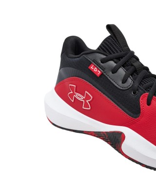 Under Armour Lockdown 7 Unisex Παπούτσια Μπάσκετ Κόκκινο