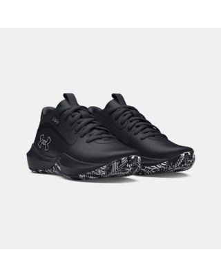 Under Armour Gs Lockdown 7 Unisex Παπούτσια Μπάσκετ Μαύρο