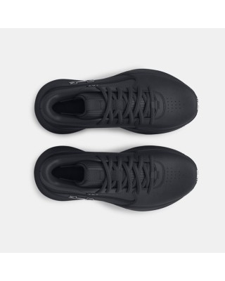 Under Armour Gs Lockdown 7 Unisex Παπούτσια Μπάσκετ Μαύρο