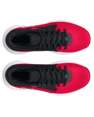Under Armour Gs Lockdown 7 Unisex Παπούτσια Μπάσκετ Κόκκινο