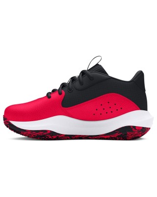 Under Armour Ps Lockdown 7 Unisex Παπούτσια Μπάσκετ Κόκκινο