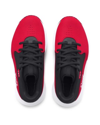Under Armour Ps Lockdown 7 Unisex Παπούτσια Μπάσκετ Κόκκινο