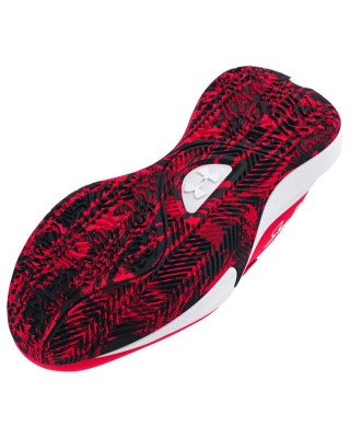 Under Armour Ps Lockdown 7 Unisex Παπούτσια Μπάσκετ Κόκκινο