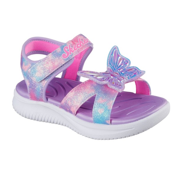 Skechers Butterfly Brites Παιδικά Πέδιλα Με Φωτάκια Skechers Butterfly Brites Παιδικά Πέδιλα Με Φωτάκια