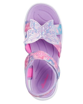 Skechers Butterfly Brites Παιδικά Πέδιλα Με Φωτάκια Skechers Butterfly Brites Παιδικά Πέδιλα Με Φωτάκια