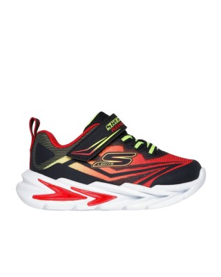 Skechers Lighted Gore & Strap Sneaker Βρεφικά Παπούτσια Με Φωτάκια