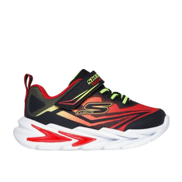 Skechers Lighted Gore & Strap Sneaker Βρεφικά Παπούτσια Με Φωτάκια