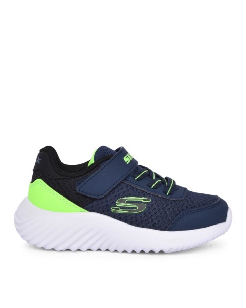 Skechers Bounder Βρεφικά Παπούτσια Μπλε Skechers Bounder Βρεφικά Παπούτσια Μπλε
