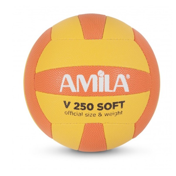 Amila Μπάλα Volley Amila Gv-250 Yellow-Orange Νο. 5