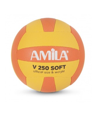 Amila Μπάλα Volley Amila Gv-250 Yellow-Orange Νο. 5