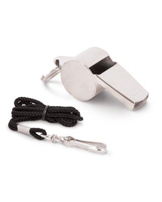 Amila Σφυρίχτρα Μεταλλική Με Κορδόνι