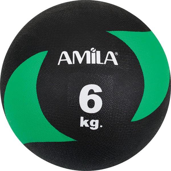 Amila Μπάλα Medicine Ball Original Rubber 6kg