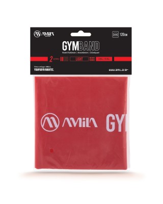 Amila Λάστιχο Gymband 1.2m Light Κόκκινο