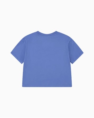 Converse Boxy Crop Tee Παιδικά T-Shirt Μπλε Converse Boxy Crop Tee Παιδικά T-Shirt Μπλε