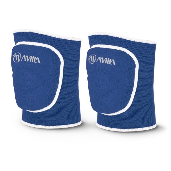 Amila Επιγονατίδες Volley με Foam Μπλέ Medium