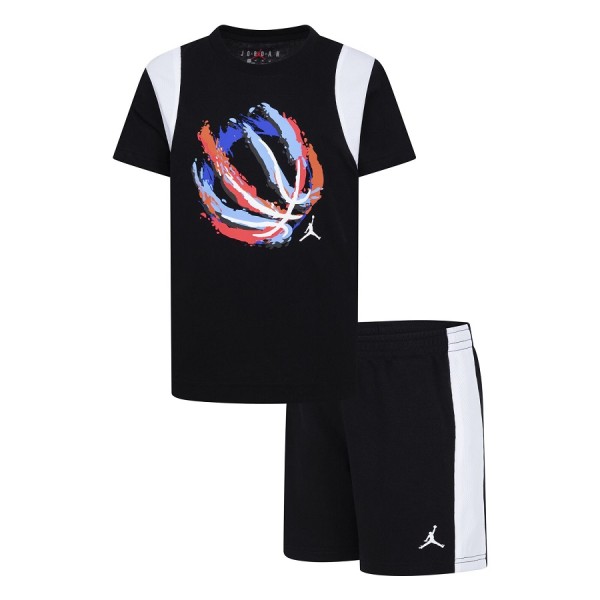 Jordan Jdb Bball Fire Ft Mixed Short Παιδικά Καλοκαιρινά Σετ