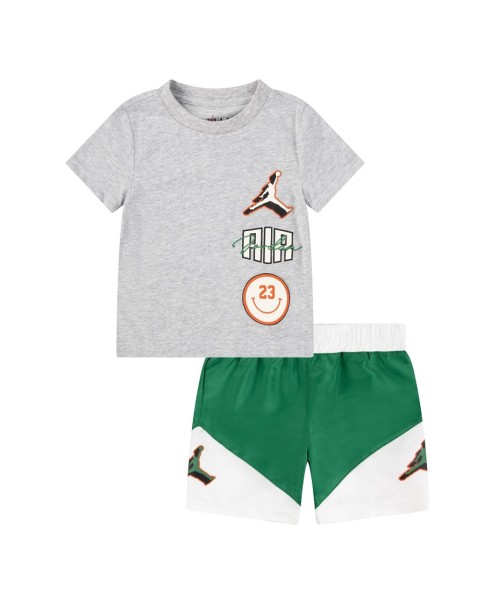 Jordan Jdb Jumpman Stacked Play Short Παιδικά Καλοκαιρινά Σετ Jordan Jdb Jumpman Stacked Play Short Παιδικά Καλοκαιρινά Σετ