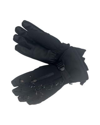 GTS Ski Gloves 3L Softshell Black Γάντια Ski