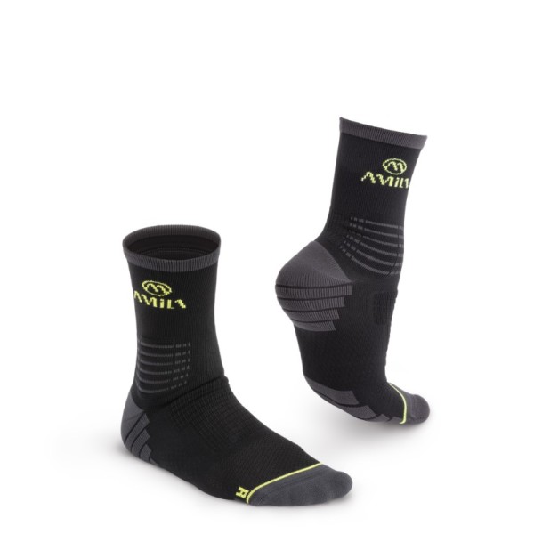 Amila Training Performance Μαύρες Κάλτσες 