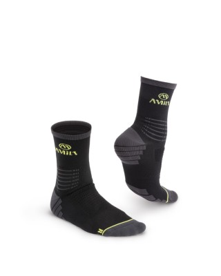 Amila Training Performance Μαύρες Κάλτσες 