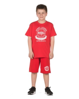 Russel K S/S Tee With American Style Print Ανδρικά T-Shirt