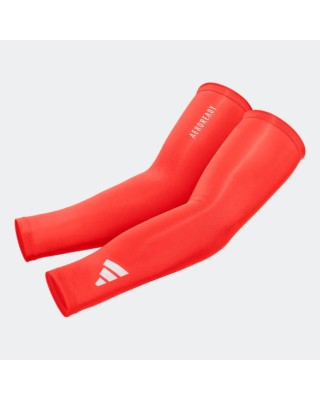 adidas Aeroready Compression Arm Sleeves Red S/M Μανίκια