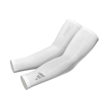 adidas Aeroready Compression Arm Sleeves White S/M Μανίκια