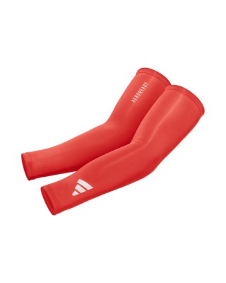 adidas Aeroready Compression Arm Sleeves Red L/XL Μανίκια