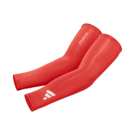 adidas Aeroready Compression Arm Sleeves Red L/XL Μανίκια
