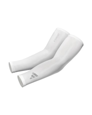 adidas Aeroready Compression Arm Sleeves White L-XL Μανίκια