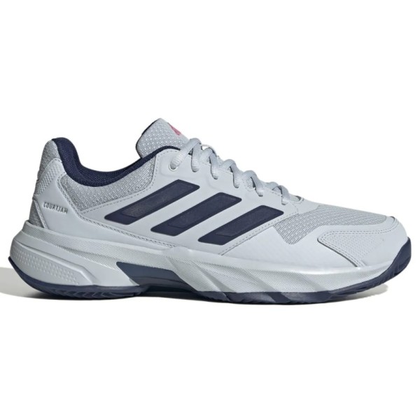 adidas Courtjam Control 3 M Cl Grey BlueFuxia Ανδρικά Παπούτσια