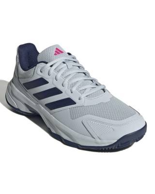 adidas Courtjam Control 3 M Cl Grey BlueFuxia Ανδρικά Παπούτσια