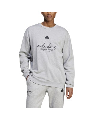 adidas Bl Ft Crw Q3 Ανδρικές Μπλούζες 