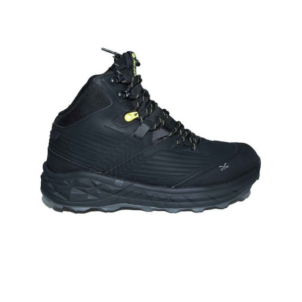 Hi-Tec Fuse Trek Mid Waterproof Ανδρικά Ορειβατικά Παπούτσια Μαύρα