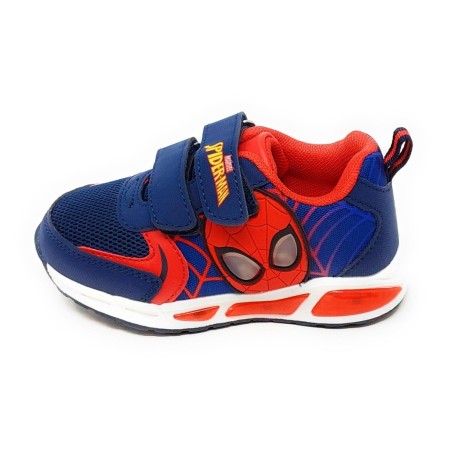 Disney Marvel DC Spiderman Sport Shoe Tpr with Lights Παιδικά Παπούτσια Με Φωτάκια