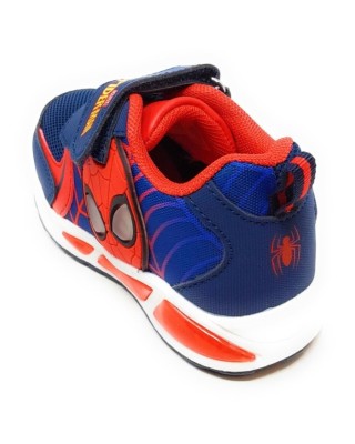 Disney Marvel DC Spiderman Sport Shoe Tpr with Lights Παιδικά Παπούτσια Με Φωτάκια
