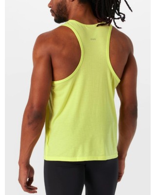 Saucony Stopwatch Singlet Ανδρικό Αμάνικο Κίτρινο