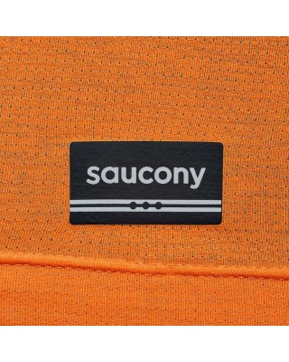 Saucony Stopwatch Short Sleeve Ανδρικά T-Shirt 