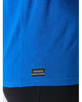 Saucony Stopwatch Short Sleeve Ανδρικά T-Shirt 