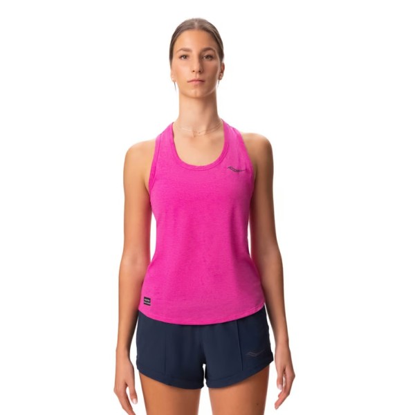 Saucony Stopwatch Singlet Γυναικεία Αμάνικα