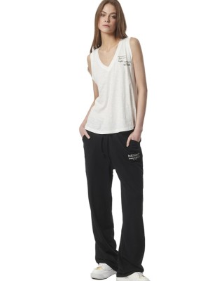 Body Action W Terry Wide-Leg Jazz Pants Black Γυναικεία Παντελόνια Body Action W Terry Wide-Leg Jazz Pants Black Γυναικεία Παντελόνια