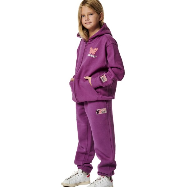 Body Action G Jogging Pants Wood Violet Παιδικά Παντελόνια