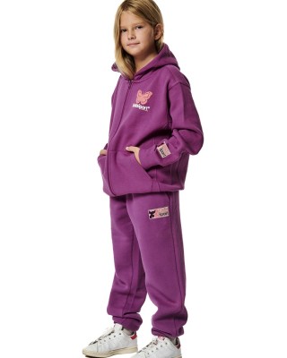 Body Action G Jogging Pants Wood Violet Παιδικά Παντελόνια