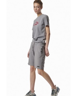 Body Action W Ess Shorts Silver Grey Γυναικείες Βερμούδες Body Action W Ess Shorts Silver Grey Γυναικείες Βερμούδες