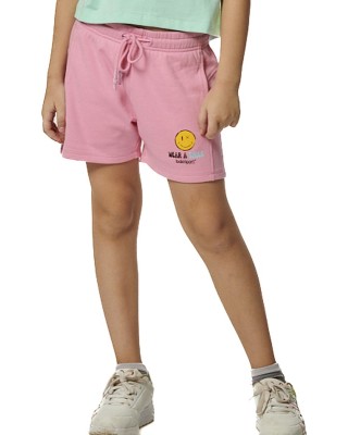 Body Action G French Terry RoseBloom Pink Παιδικά Σορτς