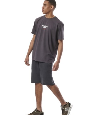 Body Action M Natural Dye Terry Pearl Grey Ανδρικές Βερμούδες