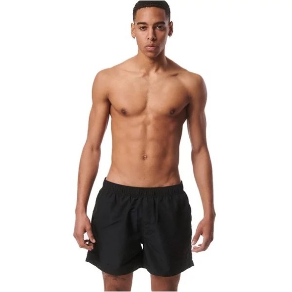 Body Action M Natural Dye Swim Shorts Black Ανδρικά Μαγιό