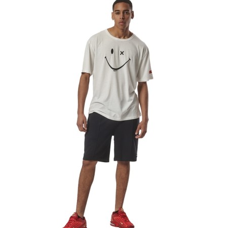 Body Action M Relaxed Fit Athleisure White Ανδρικά T-Shirt