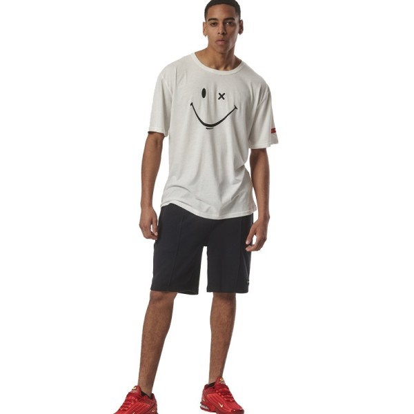 Body Action M Relaxed Fit Athleisure White Ανδρικά T-Shirt