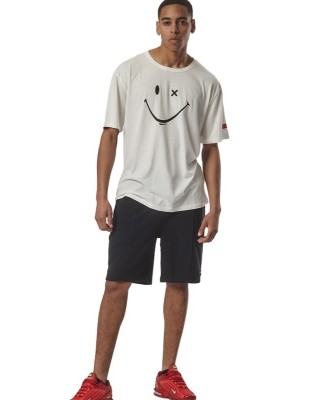 Body Action M Relaxed Fit Athleisure White Ανδρικά T-Shirt